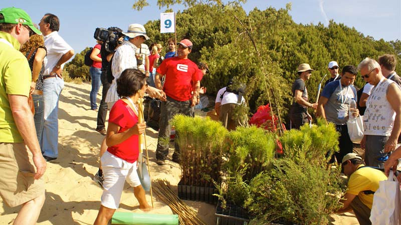 Reforestación Huelva Exploramás